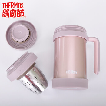 膳魔师(THERMOS) 保温杯泡茶杯男女办公杯带茶漏 ...