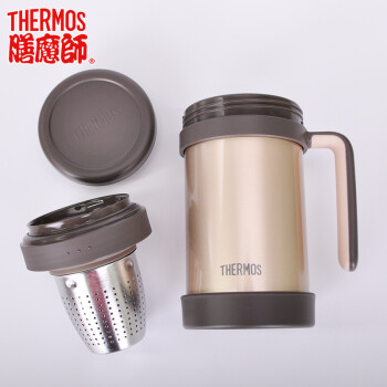 膳魔师(THERMOS) 保温杯泡茶杯男女办公杯带茶漏 ...